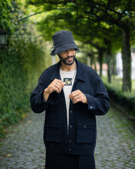 RUDO BUCKET HAT BLACK