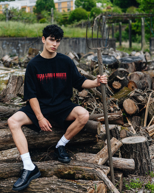 PINFALL T-SHIRT MUERTE BLACK