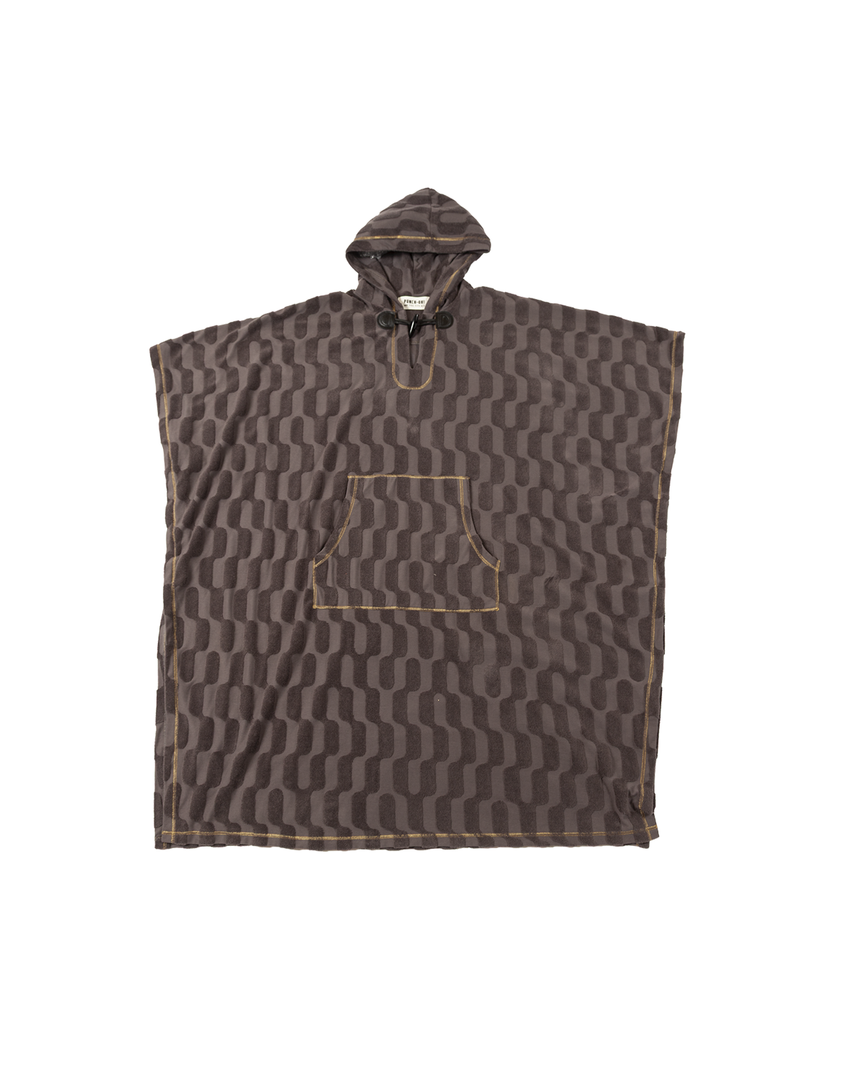 RUDO PONCHO TOXIC GREY