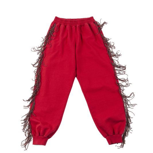 SERAPE JOGGERS BLOOD RED
