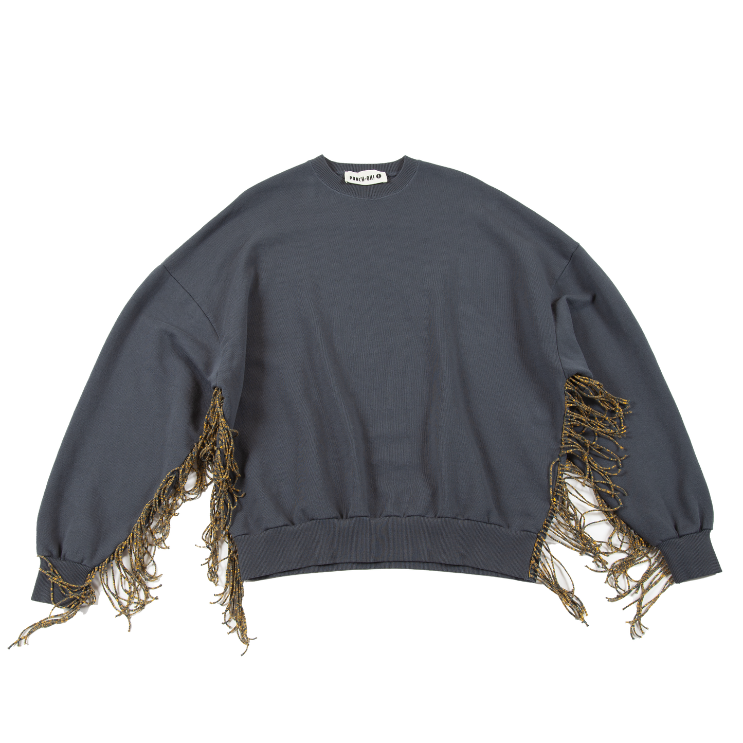 SERAPE SWEATSHIRT OIL BLUE