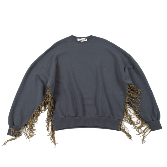 SERAPE SWEATSHIRT OIL BLUE