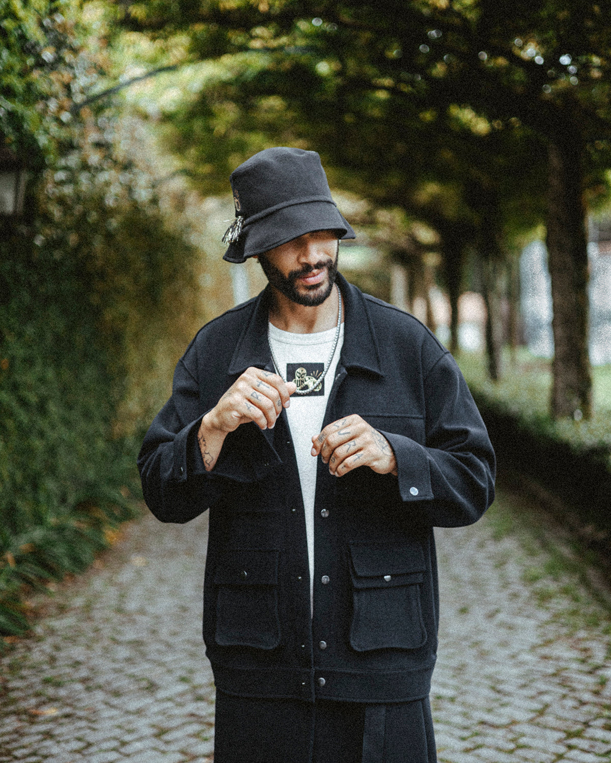 RUDO JACKET BAT BLACK
