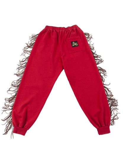 SERAPE JOGGERS BLOOD RED