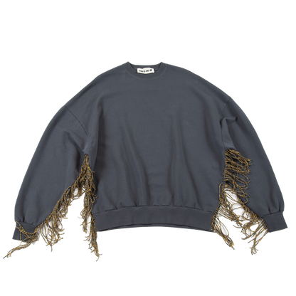 SERAPE SWEATSHIRT OIL BLUE